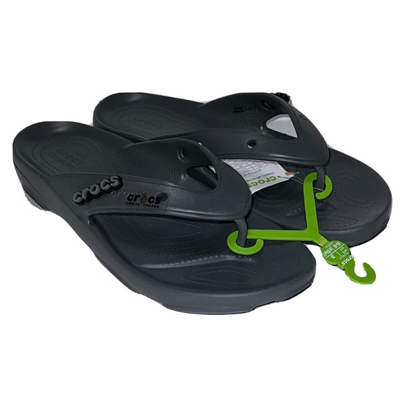 Crocs Classic All-Terrain Flip Flops Sandals 207712-0DA Men’s Size 11 main image 12